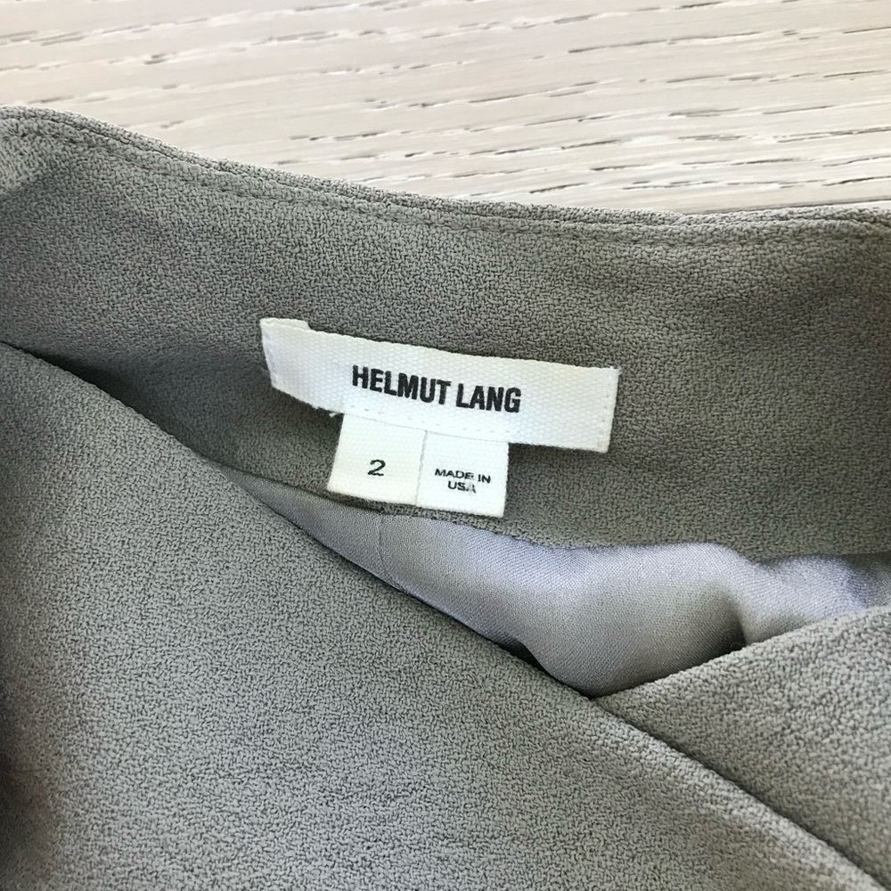Helmut Lang Grey sugar poly lamb skin moto jacket sz 2 sold out hard to find - Picture 4 of 11